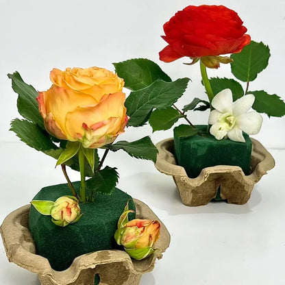 Floral Foam Blocks for Flower Arrangements – Wet Foam for Fresh & Artificial Flowers, Wedding & Party Decoration (1–6 Pack)