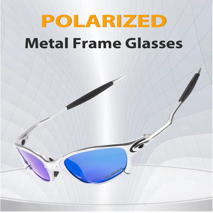 Men's Polarized Sunglasses | Cycling Fishing Driving Glasses | UV400 Outdoor Sports Eyewear for Male and Female