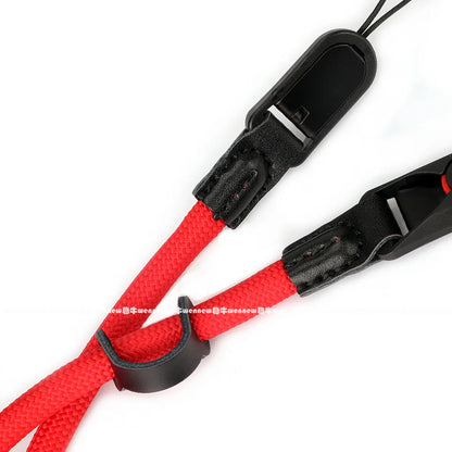Nylon Rope Sling Quick Release Camera Strap – Wrist & Neck Shoulder Strap for Fujifilm, Sony, Nikon, Canon & Leica Mirrorless Cameras