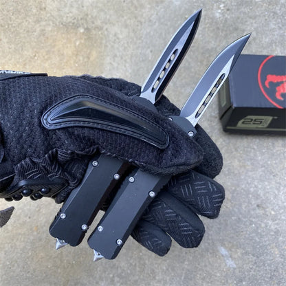 A07 Folding Knife — Zinc Alloy Handle, 440C Blade, Multi-Purpose Outdoor Knife for Wilderness, Adventure & Gifts for Men