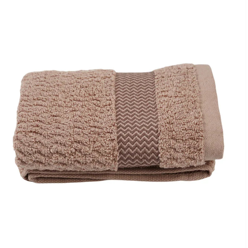 2pcs Thickened Cotton Face Towels — Soft, Quick-Dry, Highly Absorbent Towels