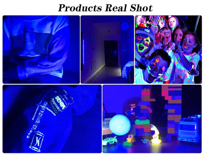 395nm-400nm LED UV Floodlight — 50W/100W 220V Waterproof Ultraviolet Stage Blacklight for Disco & Party