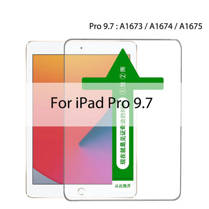 Auto Alignment Tempered Glass Screen Protector for iPad Pro & Mini – For iPad 11", 12.9", 10.9", Air 1-5, Mini 4-6