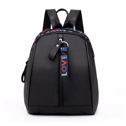 Women's Mini Backpack - Oxford Shoulder Bag for Teenage Girls, Multi-Function Small Bagpack with Phone Pouch