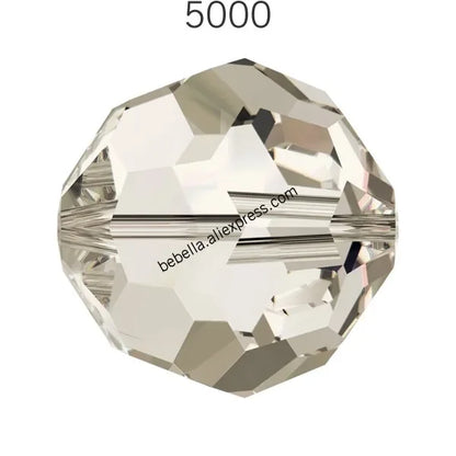 Genuine Austrian Crystal Round Beads - Timeless Rhinestone Spacer Beads for DIY Jewelry Making