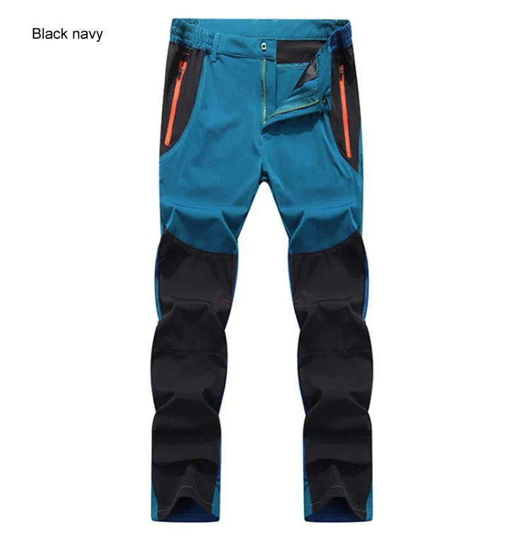 TRVLWEGO Men’s Summer Quick-Dry Waterproof Hiking Pants – Outdoor Trekking, Camping & Fishing Trousers