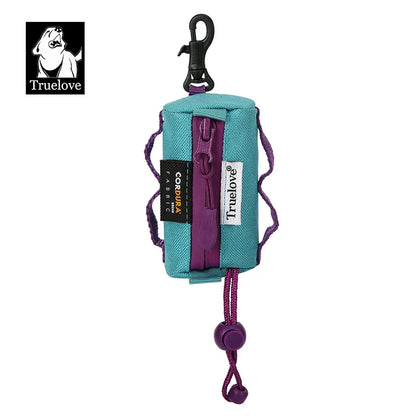 Truelove Pet Dog Poop Bag Holder – Adjustable Dispenser with Carabiner for All Leashes TLB2012
