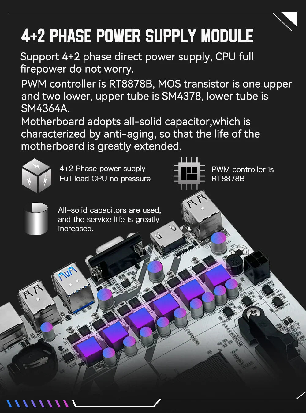 MACHINIST B450 AM4 Motherboard – Dual-Channel DDR4, M.2 NVMe, Ryzen 5500/5600/5600G Support