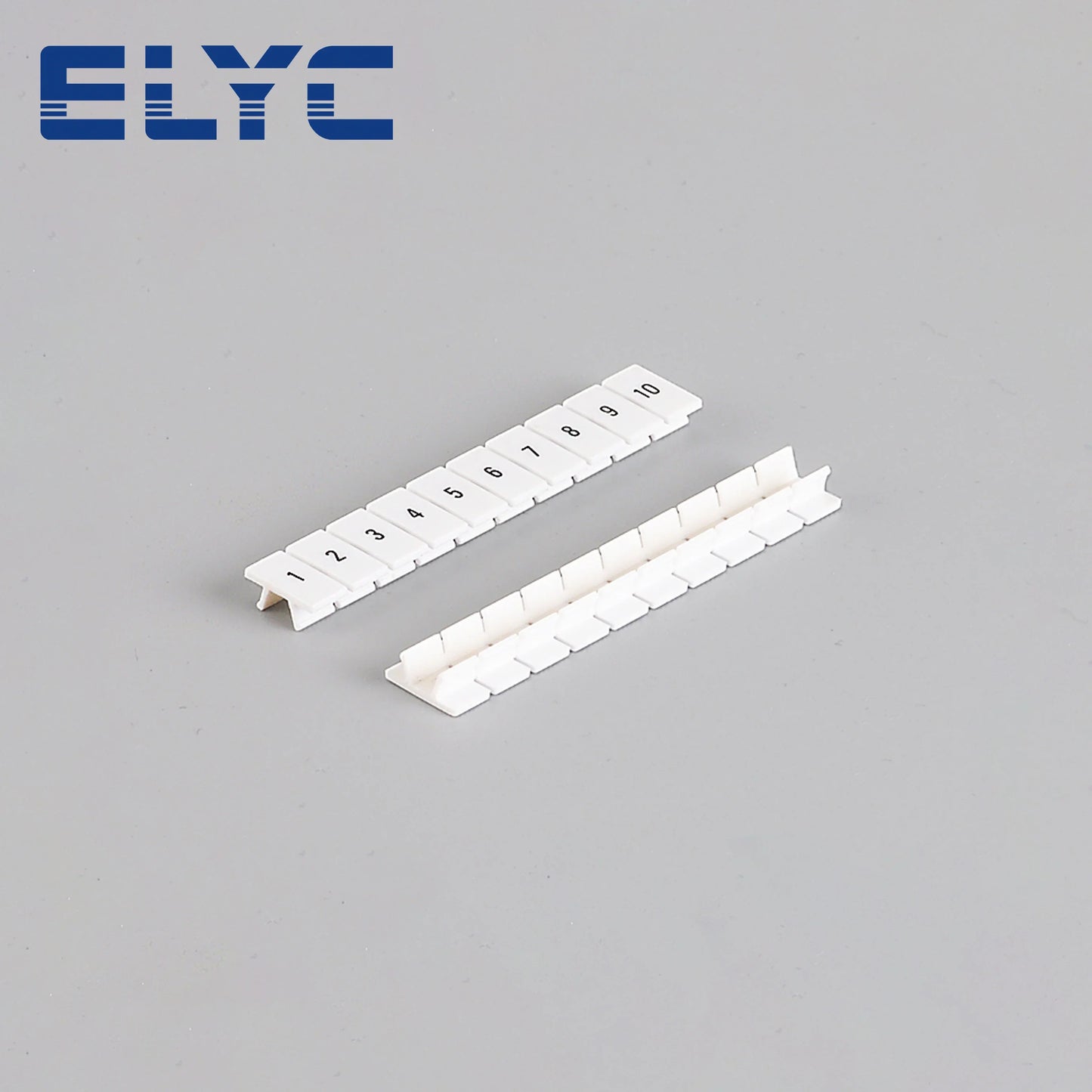 100Pcs ZB6 UK DIN Rail Terminal Block Marker Strips – Blank Zack Label Accessories for UK2.5B UK5N PT4 ST4 UKK UKKB5 DIKD1.5
