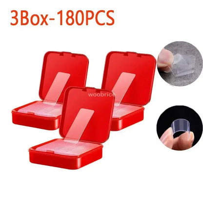 Double-Sided Nano Adhesive Tape – Reusable Super Strong Transparent Waterproof Wall Mount Sticker