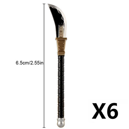 Medieval Figure Weapons Building Blocks Kit – King Sword, Lion Shield, Trident & Double-Edged Axe Battle Toy