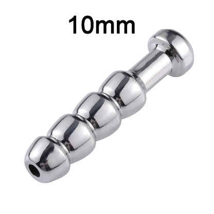 28-Piece Stainless Steel Urethral Sound Set – Hollow Urethra Dilator & Male Stimulation Chastity Toy
