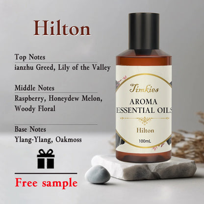 100ML Hotel Room Fragrance Diffuser – Air Freshener for Home, Car, and Office – Ritz Carlton & Hilton Scent, Humidifier & Essential Oil Refill   2/2