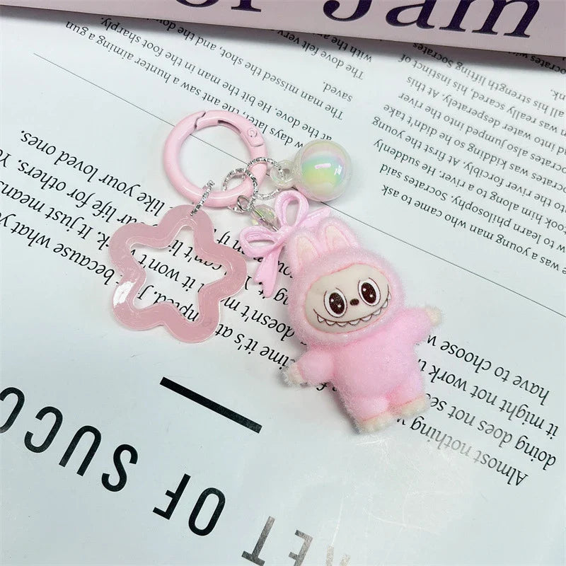 Cartoon Key Ring – Cute Backpack Pendant Gift for Students and Couples