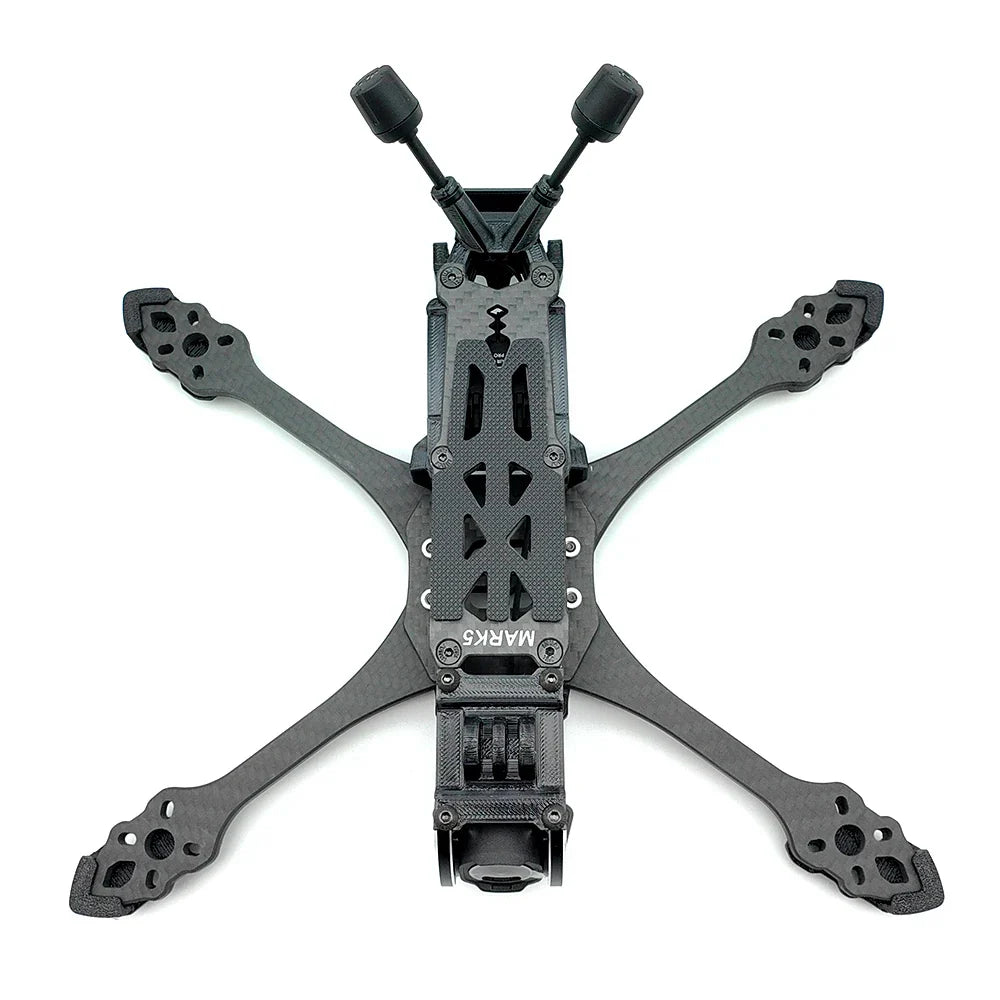 PhiSital Mark5 DC/X O4 Pro 5-Inch Carbon Fiber FPV Frame Kit – RC Freestyle Racing Drone DIY Parts