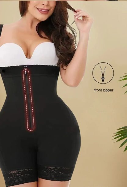 AfruliA Fajas Colombiana: Full Body Shaper with Butt Lifter & Tummy Control - Waist Trainer Bodysuits for Thigh Slimming - Lift Up Confidence