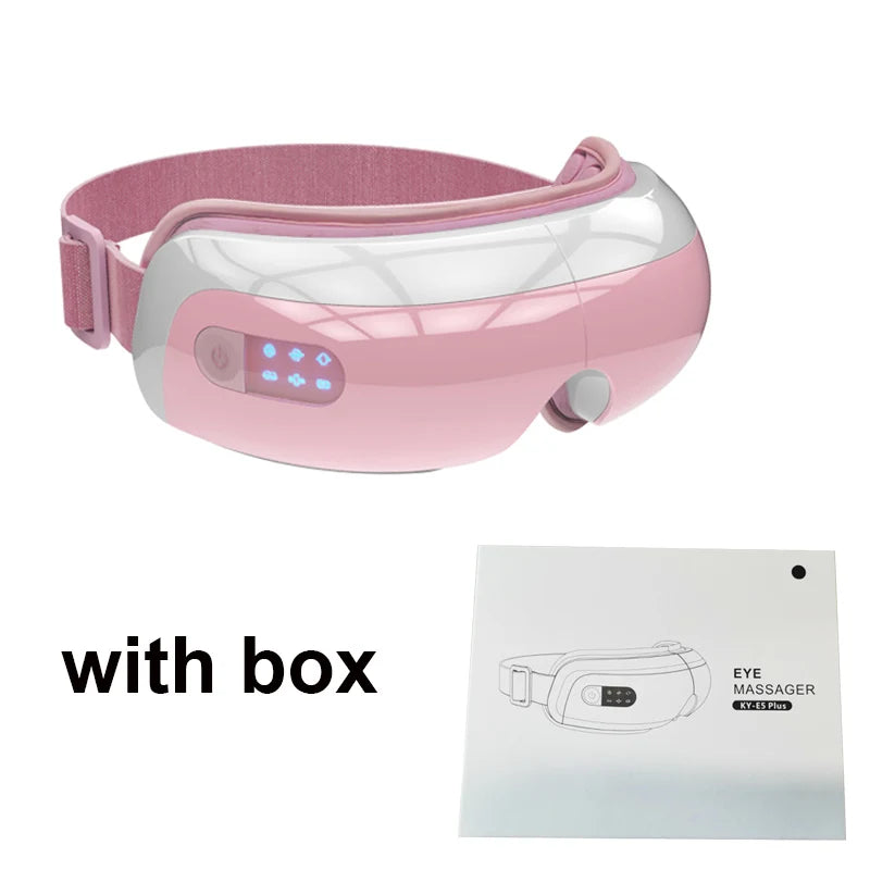 Electric Eye Massager – Vibration & Hot Compress with Air Bag for Dark Circles, Fatigue & Eye Care