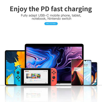 PD 60W USB-C to USB-C Fast Charging Cable – 2M Power Delivery Cord for iPhone 6-16 Series, iPad & USB-A Devices