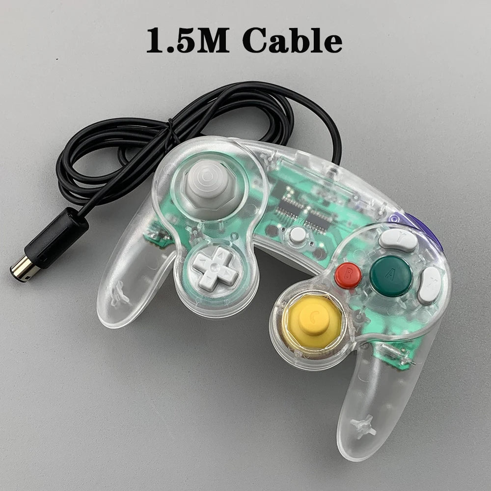 NGC Wired Handheld Joystick Controller – GameCube Gamepad Accessory for Nintendo
