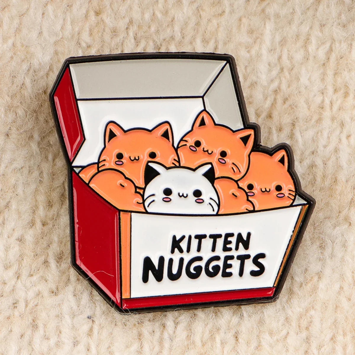 Cute Cat Enamel Pin — Cartoon Animal Lapel Brooch for Backpacks, Cosplay & Kids Gifts