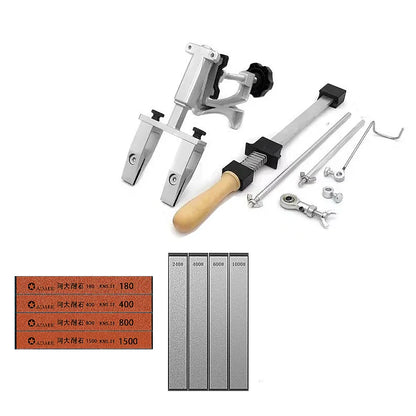 XK 2025 Fixed Knife Sharpener – Professional Kitchen Sharpening Stone & Diamond Whetstone for Angle Grinding & Woodwork