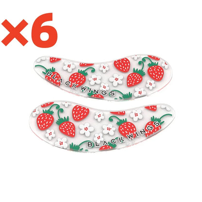 Blackwings Reusable Silicone Cooling Eye Patches – Gel Eye Mask for Dark Circles & Puffy Eyes (6 Pairs)