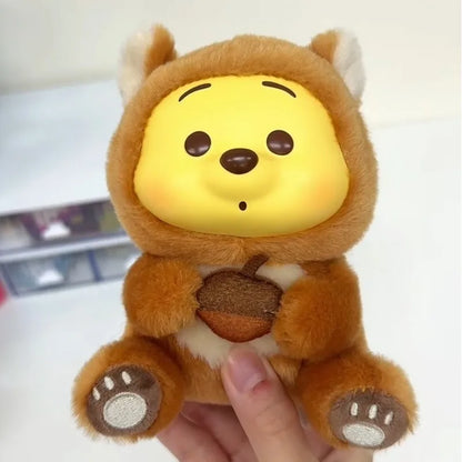 Disney Winnie the Pooh Vinyl Blind Box – Naughty Party Pooh Bear Mystery Pendant Toy, Cute Surprise Doll Gift