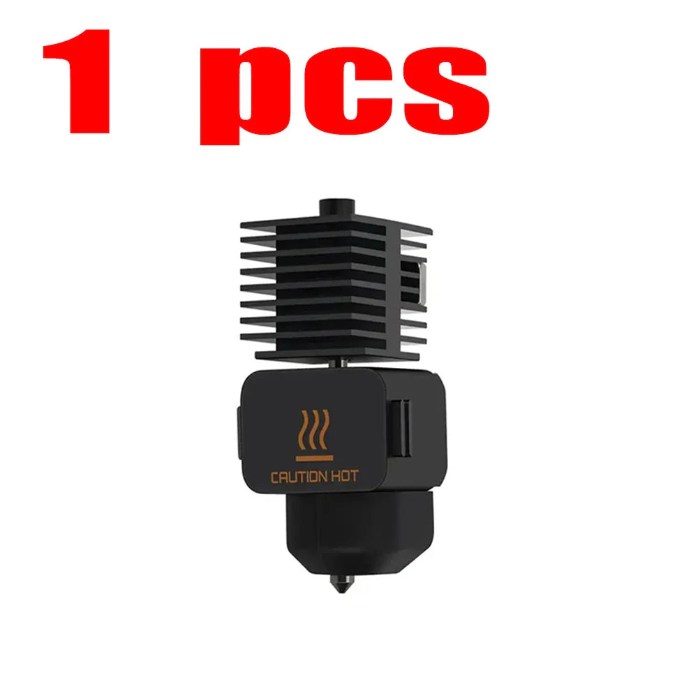 Hotend Kit for Bambu Lab A1/A1 Mini – 0.2/0.4/0.6/0.8mm Hardened Steel Nozzle 3D Printer Accessory