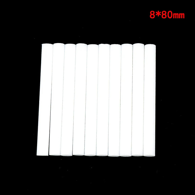10PCS Humidifier Replacement Filters – Cotton Sponge Stick for USB Aroma Diffuser & Mist Maker