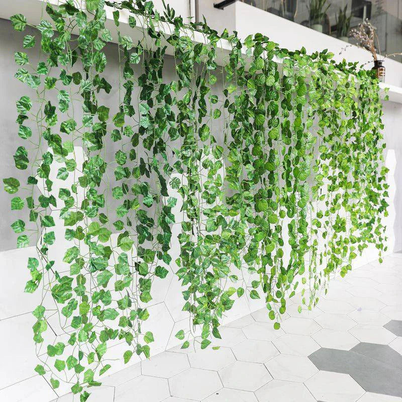 Handmade Wicker Rattan Wall Hanging Flower Planter – Garden Vine Basket Plant Holder