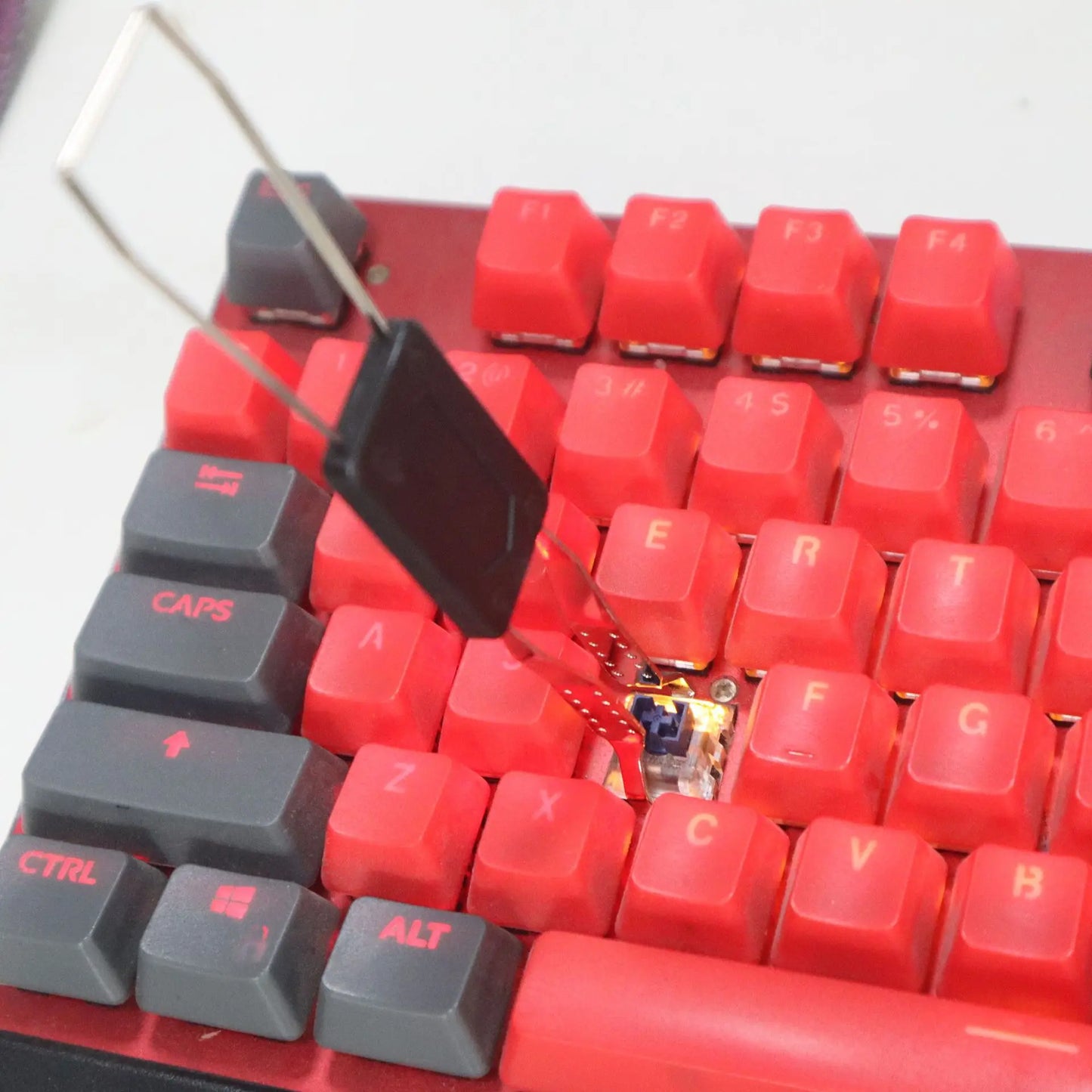 2 in 1 Mechanical Keyboard Keycap Puller – Universal Keycap Shaft Remover & Button Extractor