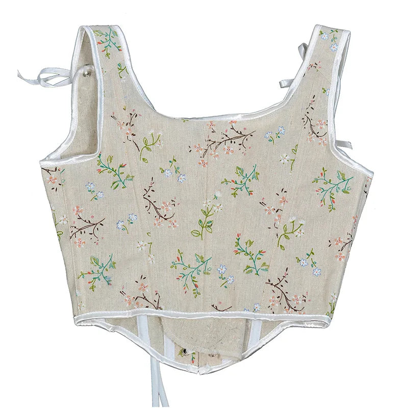 Sexy Lolita Underbust Corset – Slimming Bandage Bustier Top for Women Lingerie & Elegant Streetwear