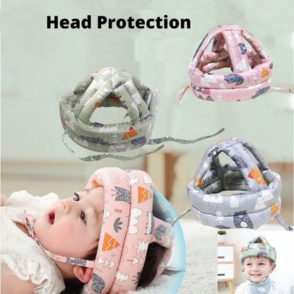 Baby Safety Helmet: Head Protection for Toddlers - Anti-Fall Crash Cap for Learning to Walk