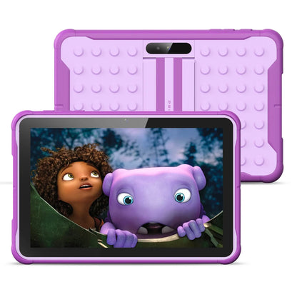 Pritom 10" Kids Tablet – Android 13 Go, Quad-Core, 2GB RAM 64GB ROM, YouTube, WiFi with Protective Case