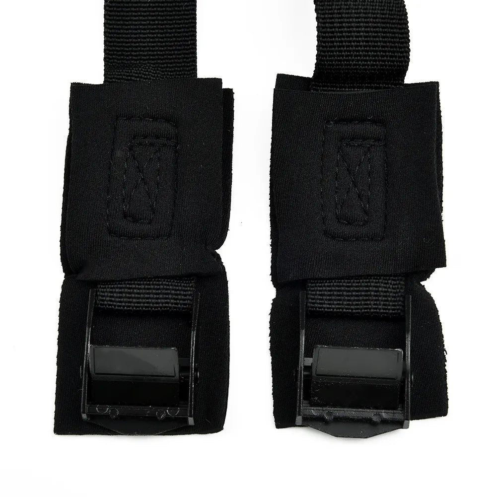2pcs 9.8 Ft Car Roof Rack Lashing Straps - Cam Buckle Strap for Kayak, Canoe, Surfboard, Paddleboard, and Snowboard