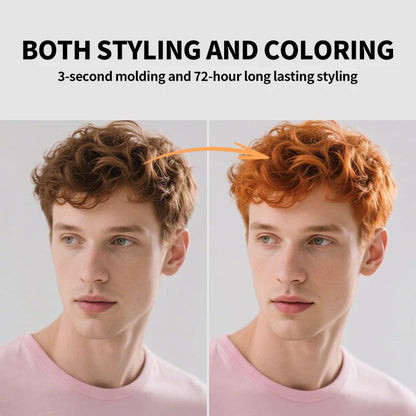 13-Color Halloween Hair Wax – 50g/120g DIY Temporary Hair Dye Cream for Party, Cosplay, Men & Women