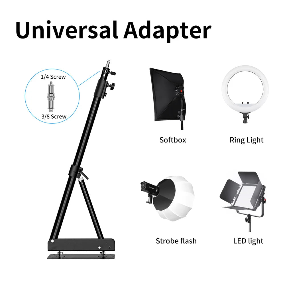 170cm Heavy Wall Mount Boom Arm – Projector Bracket for Photography Studio, Softbox, Video Strobe & Ring Lights