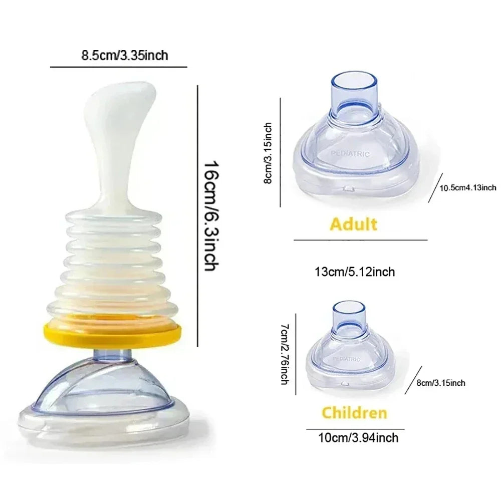 4pcs/3pcs Breathing Training Device - Respiratory Lung Expanders, Fitness Exercise Equipment & Anti-Suffocation Tool