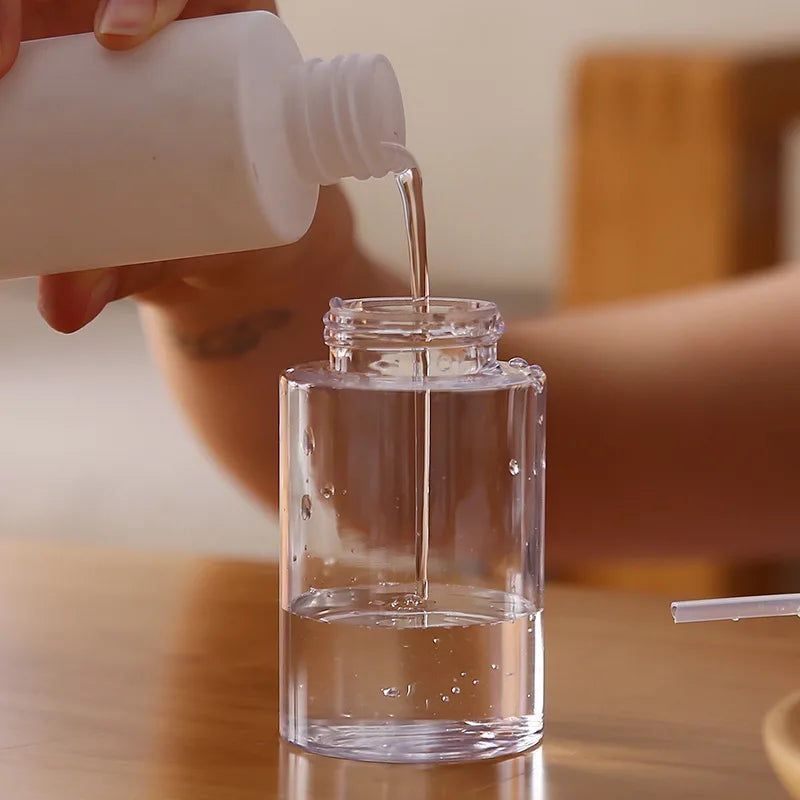 120/150/200ml Refillable Nail Pump Bottles – Empty Dispenser for Polish Remover, Cleaner & Manicure Tools
