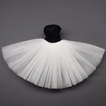 Chest Wrap Wedding Dress Skirt – Blythe, Licca, Azone OB22/OB24 Doll Dress-Up Accessories