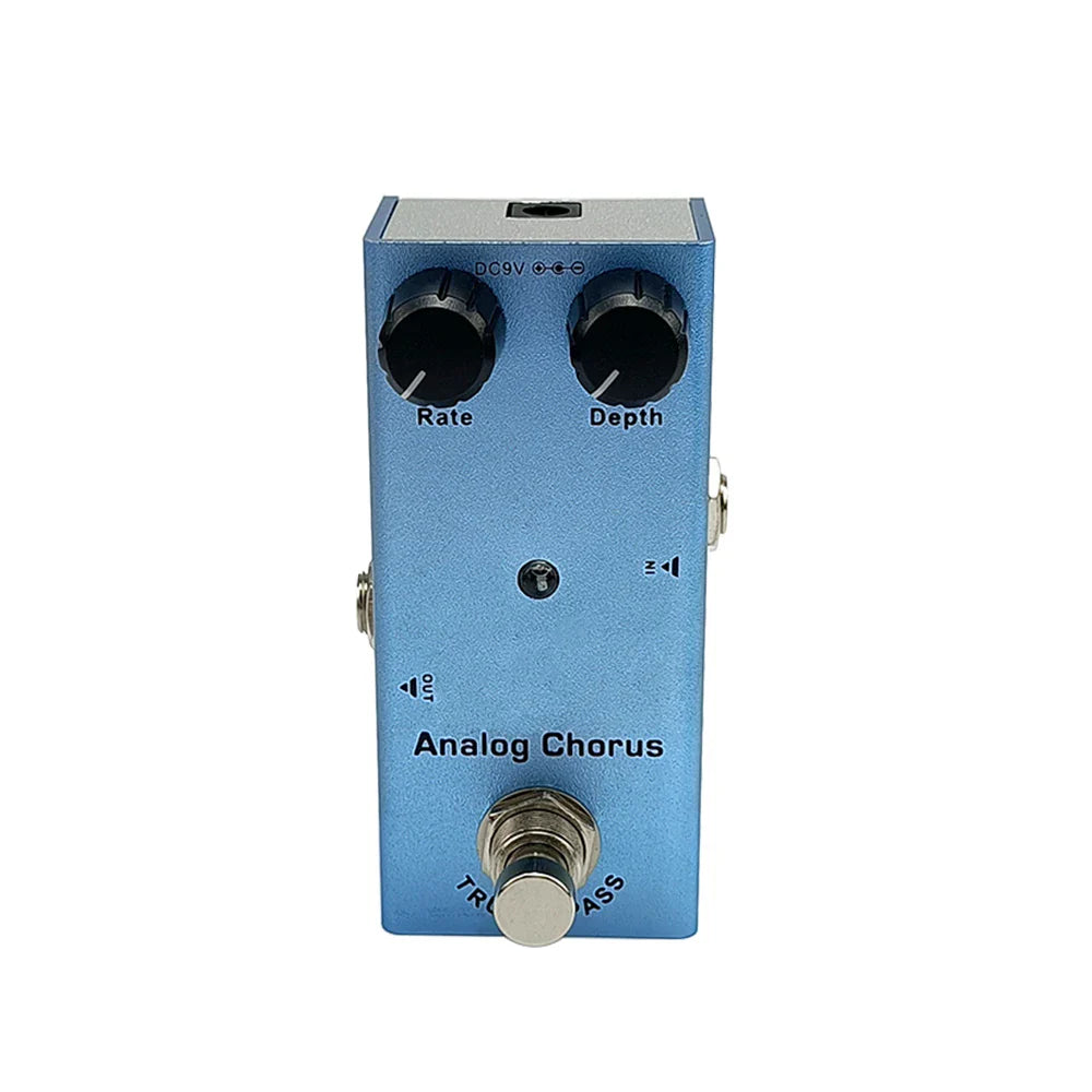 Electric Guitar Effects Pedal – Vintage Overdrive, Chorus, Tremolo, Delay & Ultimate Drive Options