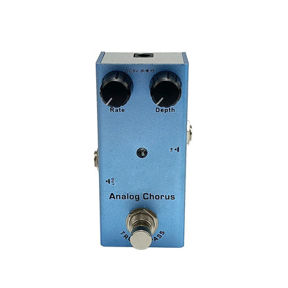 Electric Guitar Effects Pedal – Vintage Overdrive, Chorus, Tremolo, Delay & Ultimate Drive Options