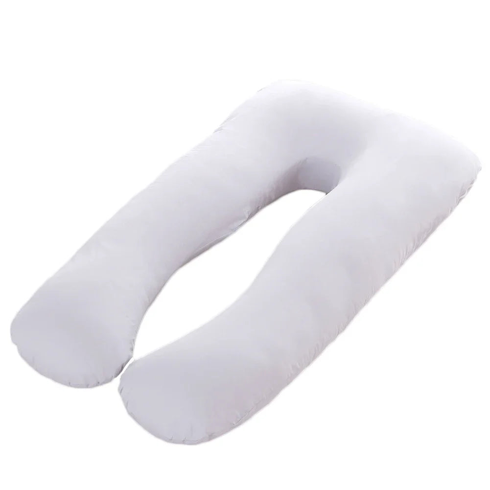 Pure Cotton U-Shaped Maternity Pillow Case – Pregnancy Pillow Cover for Women