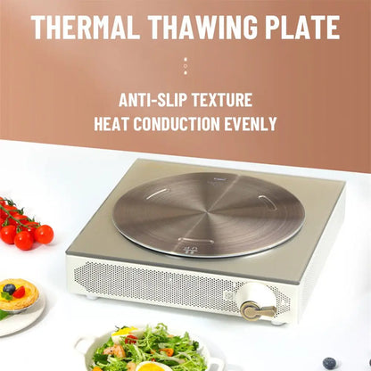 Stainless Steel Heat Conduction Plate – Induction Cooker Heat Diffuser Ring, Stove Protector Accessory