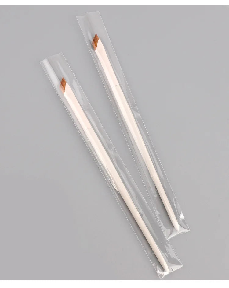 Upgrade Blade Eyeliner Brush | Ultra-Thin Fine Angle Flat Brush for Eyebrows & Under-Eye Makeup | Precise Detail White Brush
