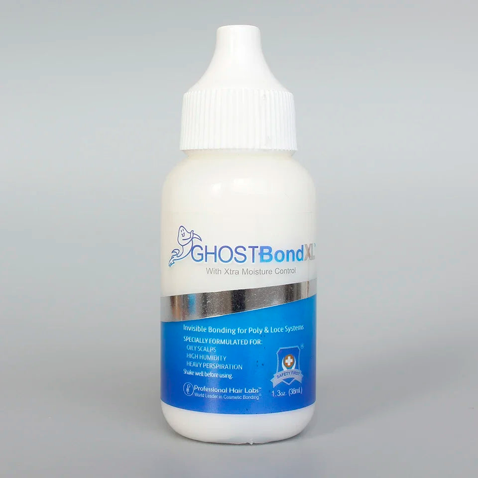 GHOSTBOND 1.3oz Hair Replacement Adhesive — Invisible Wig Glue, Water & Oil Resistant, Non-Toxic Bonding Solution