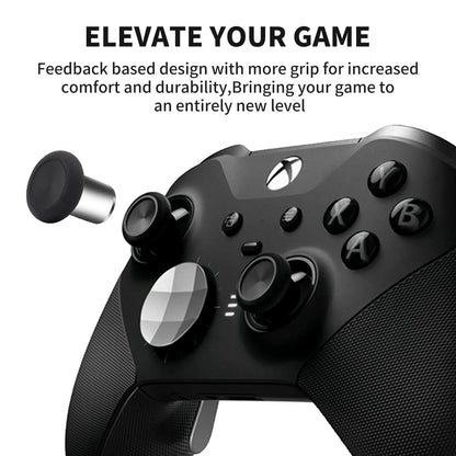 Xbox One Elite Series 2 Controller Accessories Kit – Metal D-Pad, Trigger Paddles & Thumb Stick Grips