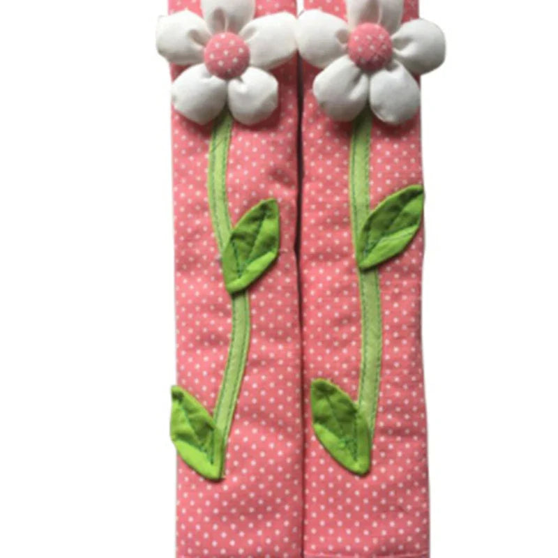 2PCS Refrigerator Door Handle Covers – Anti-Skid Fridge & Oven Protectors, Fingerprint-Resistant Kitchen Decor Gloves