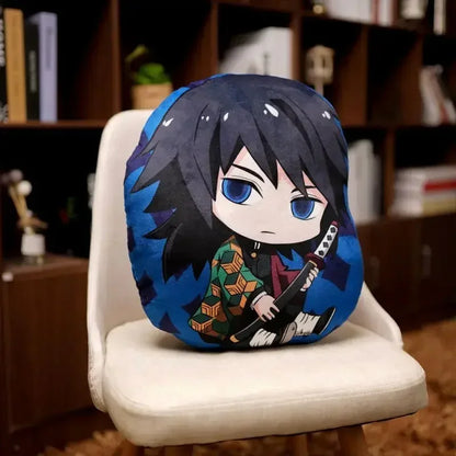 Demon Slayer Kimetsu no Yaiba Plush Cushion – Anime Dakimakura Pillow Tanjiro Nezuko Zenitsu Inosuke Kawaii Doll