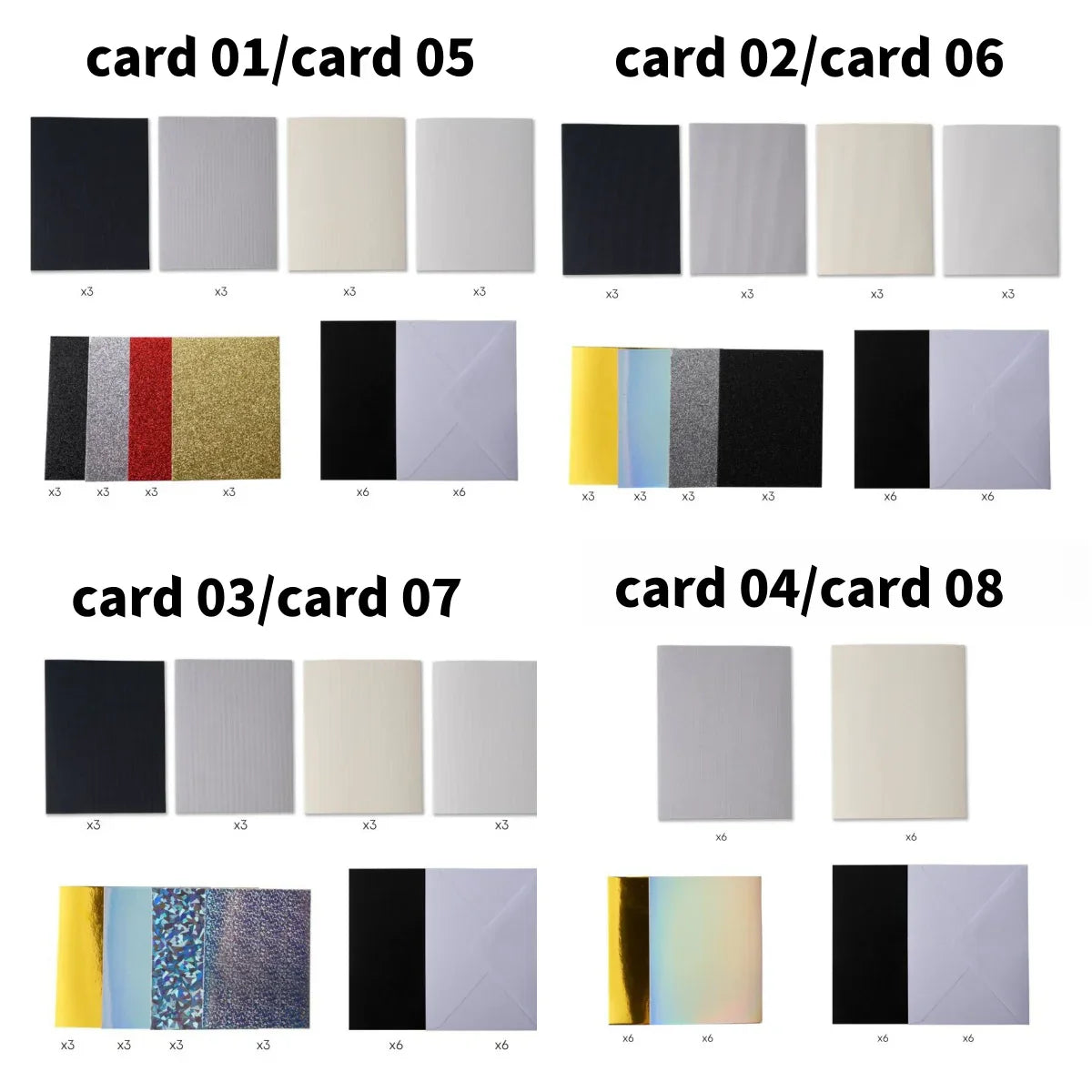 Cricut Insert Card Set – DIY Depth-Filled Birthday & Thank You Cards for Joy, Joy Xtra, Maker 3 & Explore 3